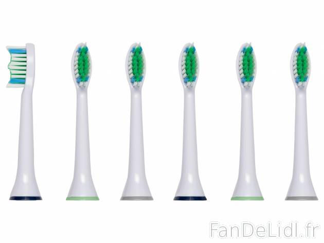 Brossettes pour brosse à dents à ultrasons Nevadent, le prix 4.99 € 
- Lot ...