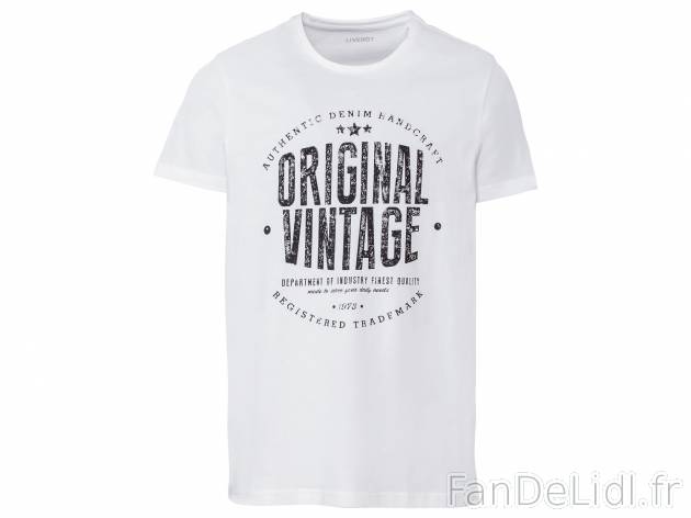 T-shirt , le prix 3.99 &#8364; 
- Du S au XL selon mod&egrave;le.
- Ex. ...
