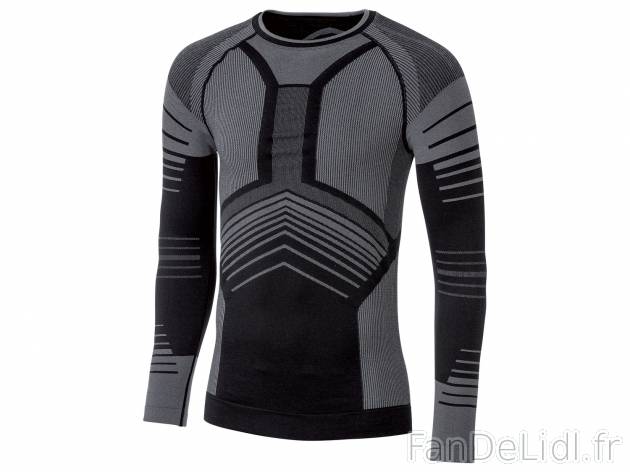 T-shirt de ski technique homme , le prix 14.99 € 
- Du S au XL selon modèle.
- ...