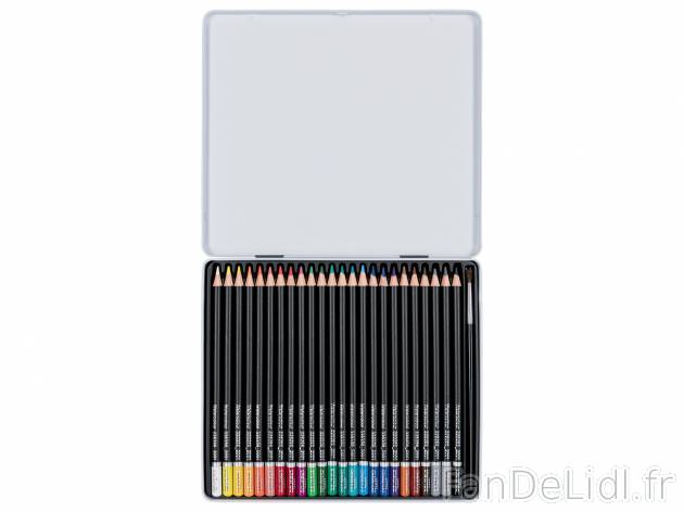 Crayons de couleur aquarelle , le prix 4.99 € 
- Diluables à l’eau pour estomper ...