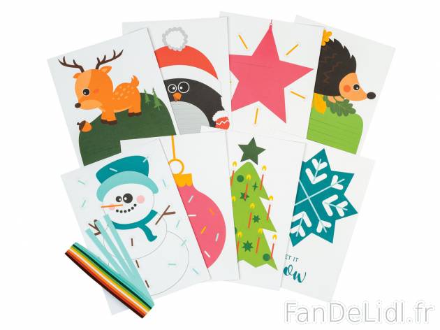 Set de création de Noël ou stickers , le prix 4.99 € 
- Motifs de Noël à ...
