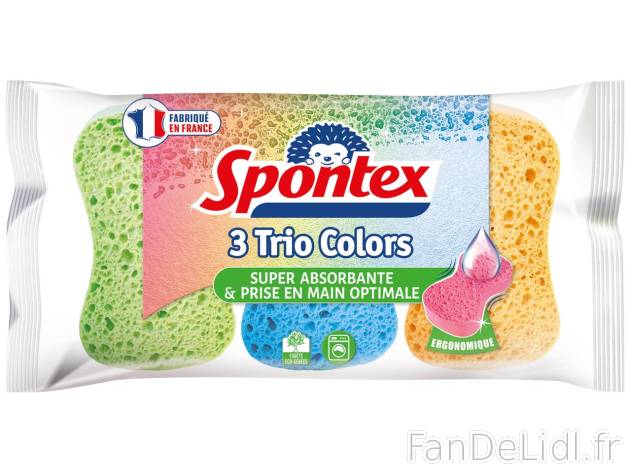 Spontex éponges trio colors , prezzo 1.45 EUR