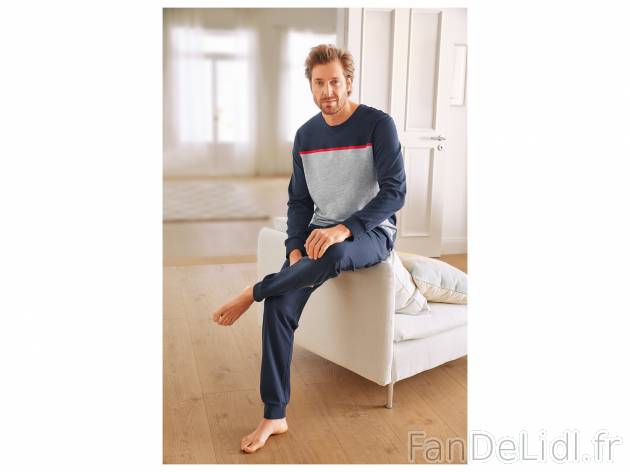 Pyjama homme , le prix 8.99 € 
- Du M au XXL selon modèle.
- Ex. haut 100 % ...