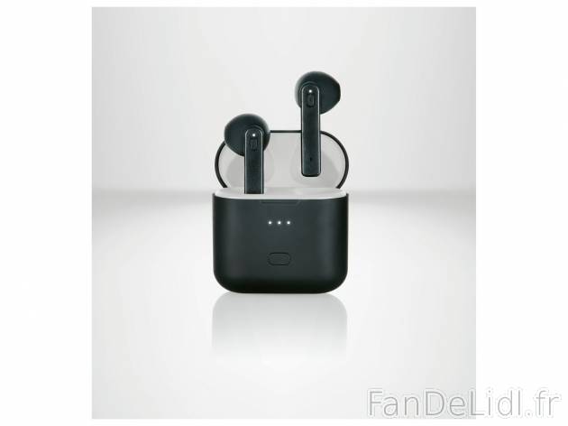 Écouteurs intra-auriculaires True Wireless Bluetoth® , le prix 24.99 € 
- Écouteurs ...
