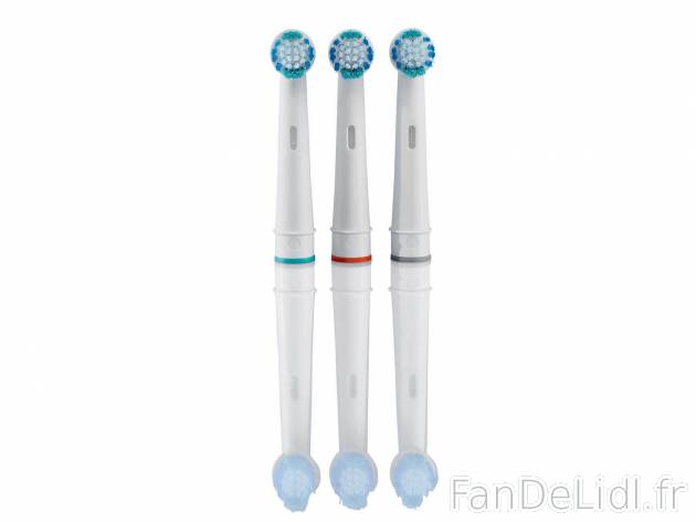 Brossettes de rechange pour brosse à dents électrique , le prix 4.99 € 
- Lot ...