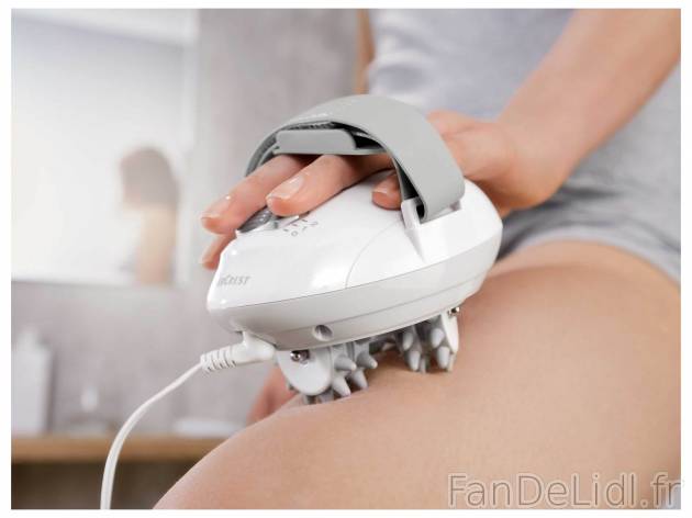 Appareil de massage anti-cellulite Silvercrest, le prix 14.99 € 
- 2 niveaux ...