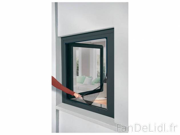 Moustiquaire MAGNÉTIQUE pour fenêtre , le prix 12.99 € 
- Env. 110 x 130 cm
- ...
