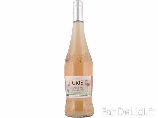 Sable de Camargue gris rosé Bio , le prix 3.39 € 
- La bouteille de 75 cl : ...