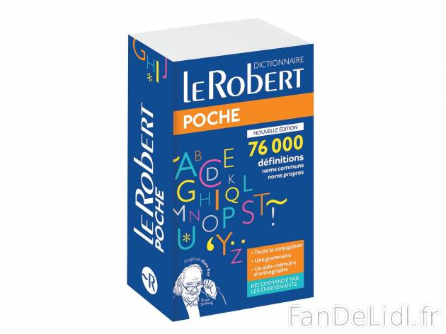 Dictionnaire Le Robert Poche , le prix 7.99 &#8364;
