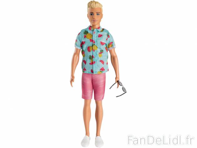 Barbie ou Ken Fashionistas , le prix 9.99 € 
- Chaque poupée arbore un LOOK ...