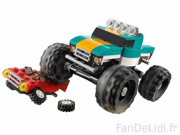 Blocs de construction , le prix 11.99 € 
- Lego Creator, 163 pièces
- Monster-Truck
- ...