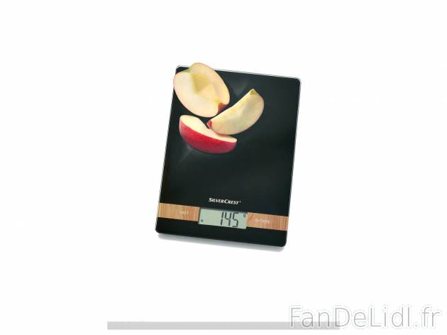 Balance de cuisine numérique , le prix 7.99 € 
- Env. 14,5 x 1,7 x 20 cm (l ...
