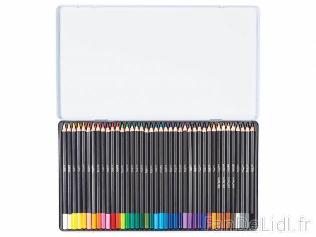 Crayons de couleur , le prix 4.99 € 
- 40 couleurs
- Pour des activités créatives, ...