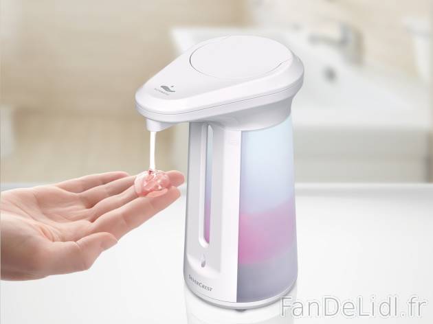 Distributeur électrique de savon/désinfectant , le prix 7.99 € 
- Env. 8,5 ...