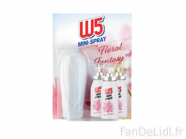 Mini-spray désodorisant , prezzo 1.49 € per 45 ml au choix 
- Au choix : floral ...