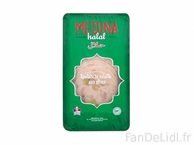 Roulade de volaille aux olives Halal1 , prezzo 1.99 € per 200 g