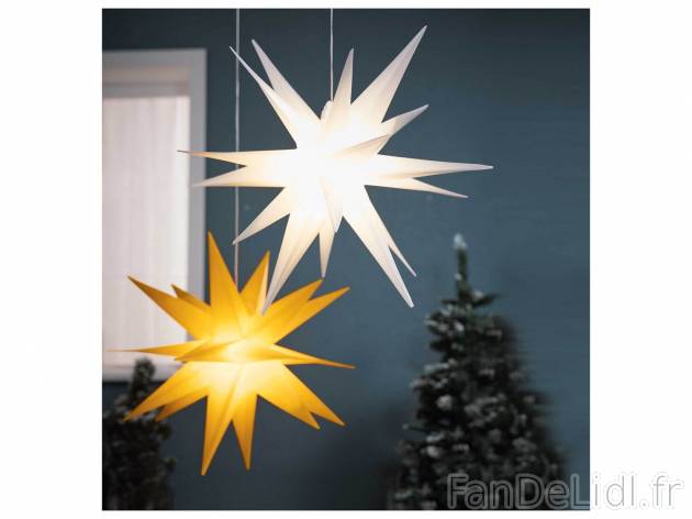 Étoile lumineuse LED , le prix 9.99 &#8364; 
- Env. 57 x 48 x 44 cm (L x l ...