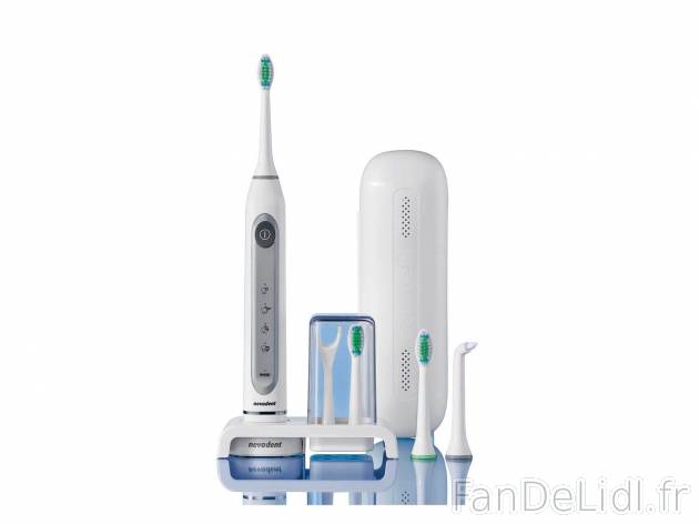 Brosse à dents à ultrasons sans fil Nevadent, le prix 19.99 € 
- Env. 8,5 x ...