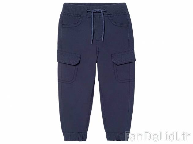 Pantalon thermique , le prix 6.99 € 
- Du 12-18 mois (86 cm) au 5-6 ans (116 ...