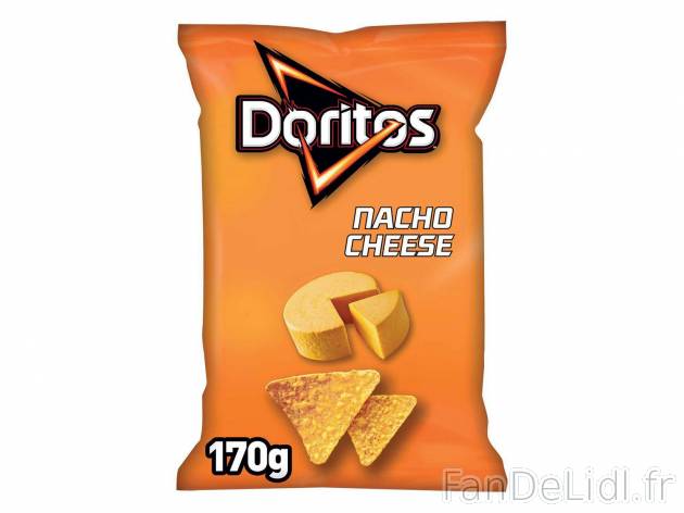 Doritos Nacho Cheese , le prix 0.97 &#8364; 
- Le produit de 170 g : 1,29 &euro; ...