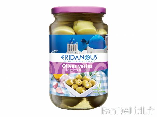 Olives vertes farcies1 , prezzo 1.49 € per 200 g (PNE) au choix 
- Au choix : ...