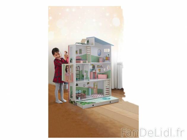 Maison de poupées Fashion Doll en bois , le prix 89.99 &#8364; 
- Env. 108 ...