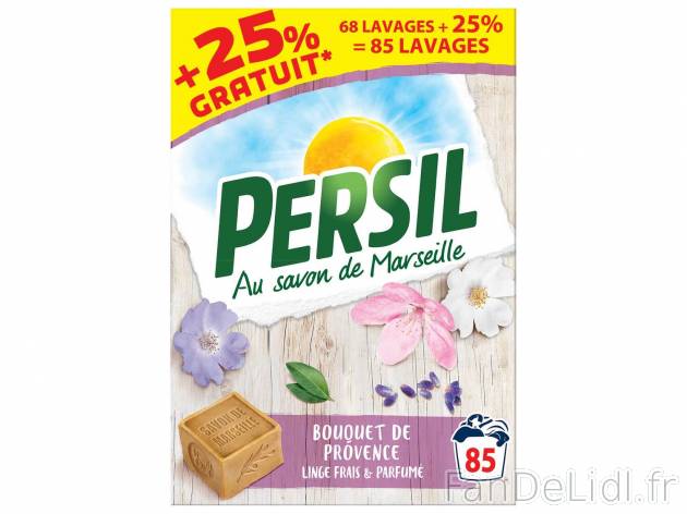 Persil lessive en poudre , le prix 12.79 &#8364; 
- Bouquet de Provence
- 68 ...