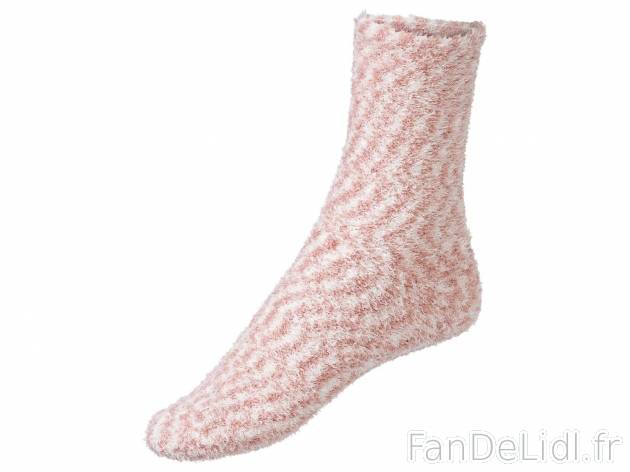 Chaussettes douces femme , le prix 2.99 &#8364; 
- Du 35-38 au 39-42 selon mod&egrave;le
- ...