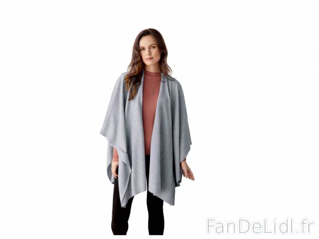 Poncho , le prix 9.99 € 
- Taille unique
- Ex. 100 % polyester
Caractéristiques

- ...