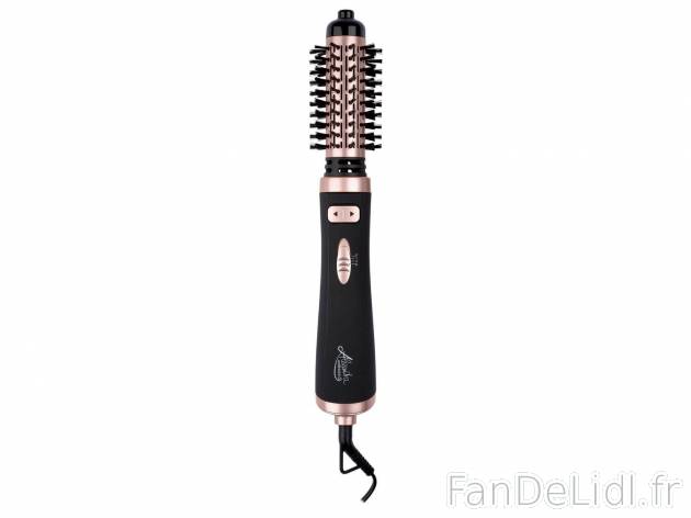 Brosse soufflante , le prix 19.99 € 
- 1 000 W
- Cordon rotatif à 360°
- ...