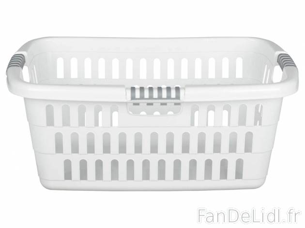 Panier ou bassine à linge , le prix 4.99 € 
- Env. 40 L
- 25 kg max. 
- *Dont ...