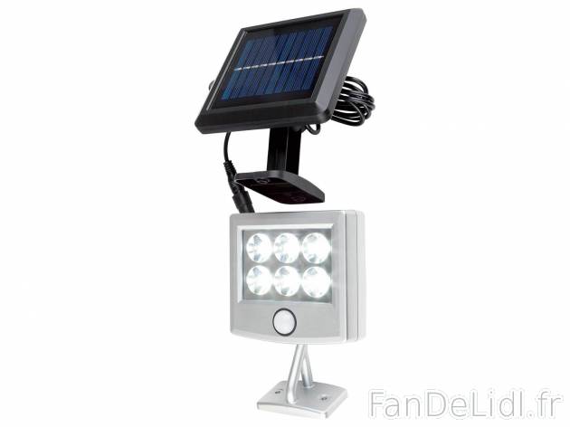 Projecteur solaire LED , le prix 8.99 &#8364; 
- Au choix :
- Panneau solaire ...