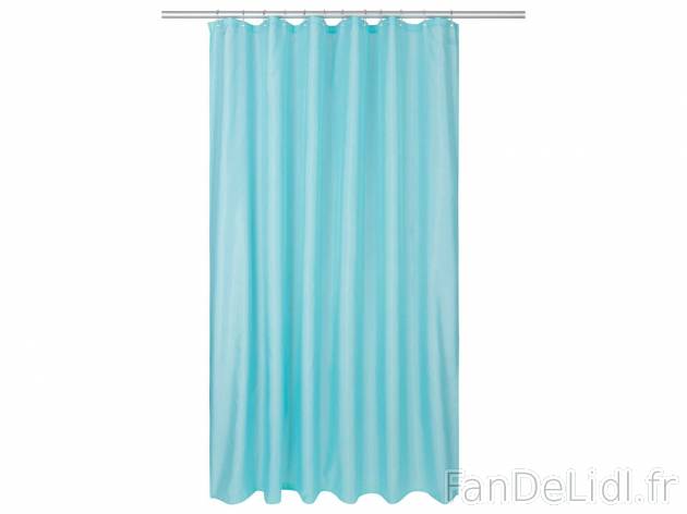 Rideau de douche , le prix 5.99 € 
- Env. 180 x 200 cm
- Ex. 100 % polyester
- ...