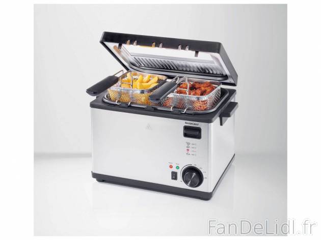 Friteuse en acier inoxydable , le prix 34.99 € 
- Quantité de remplissage max. ...