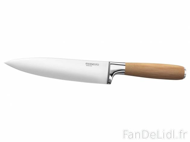 Couteau de cuisine , le prix 6.99 &#8364; 
- Au choix :
- Couteau de chef : ...