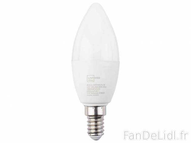 Ampoule LED à variation de couleur , le prix 6.99 &#8364; 
- Au choix :
- E14, ...