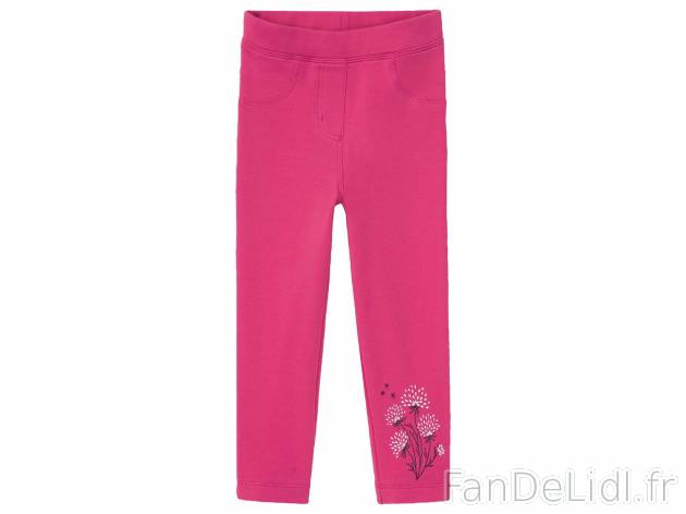 Jegging , le prix 4.99 € 
- Du 12-24 mois (86/-2 cm) au 4-6 ans (110-116 m) selon ...