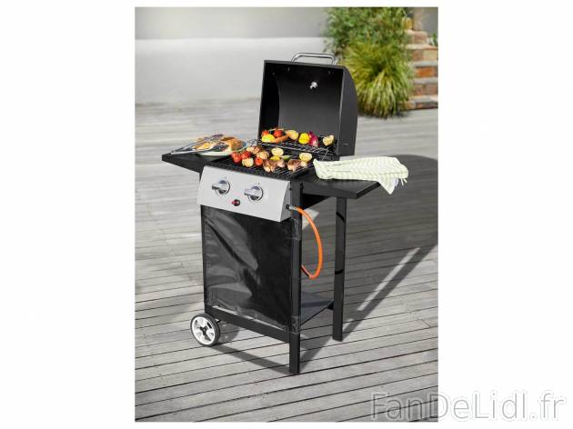 Barbecue à gaz mobile , le prix 89.99 &#8364; 
- Env. 93 x 94,5 x 52 cm (l ...