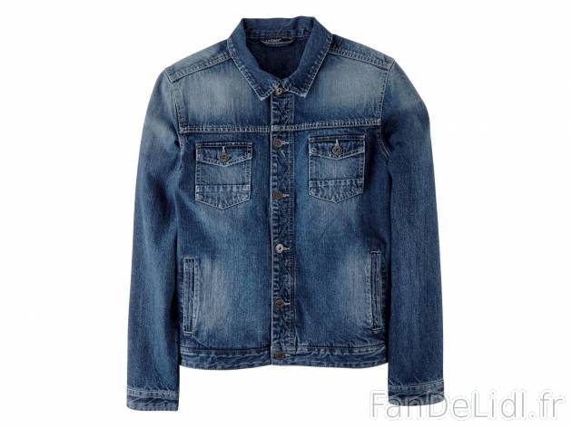 Veste en jean homme , prezzo 14.99 € per L&apos;unité au choix 
- Ex. : ...