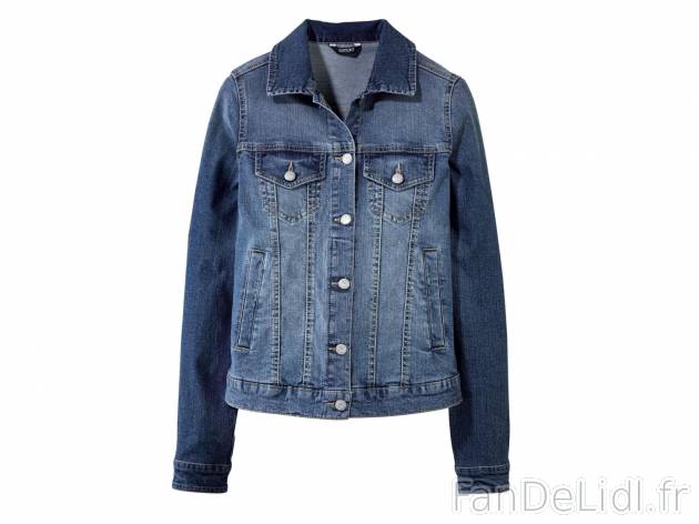 Veste en jean femme , prezzo 11.99 € per L&apos;unité au choix 
- Ex. : ...