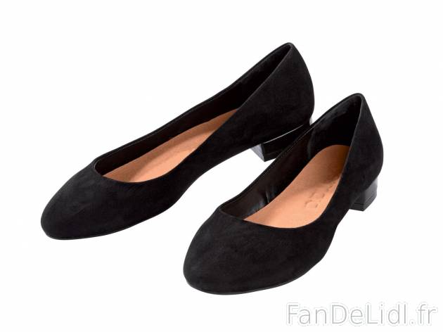 Ballerines femme , prezzo 9.99 € per La paire au choix 
- Ex. : dessus en textile, ...