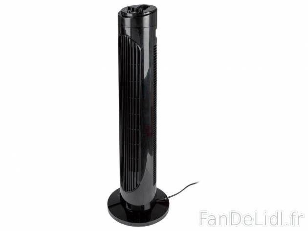 Ventilateur colonne , le prix 24.99 &#8364; 
- Hauteur (pied inclus) : env. ...