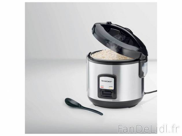 Cuiseur à riz , le prix 19.99 € 
- 400 W
- Panier de cuisson amovible en aluminium ...