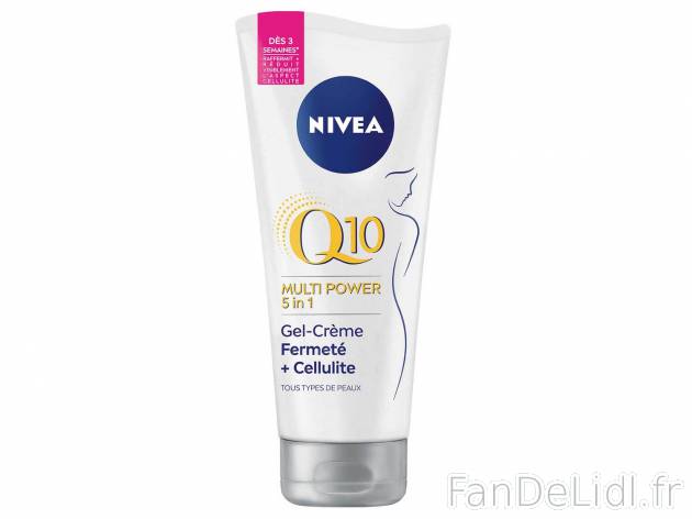 Nivea gel anti-cellulite goodbye fermeté Q10 plus chez , le prix 6.78 &#8364; ...