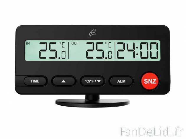 Thermomètre numérique , le prix 3.99 € 
- Plage de mesure de -50 °C à + 70 ...