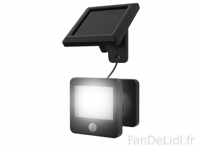 Projecteur solaire LED , le prix 8.99 &#8364; 
- Lampe LED (l x h x p) : env. ...