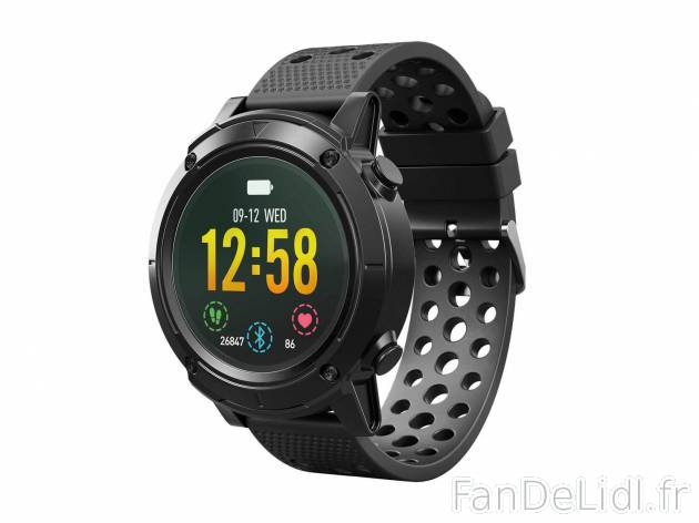 Montre fitness connectée , le prix 59.99 &#8364; 
- Autonomie en veille pouvant ...