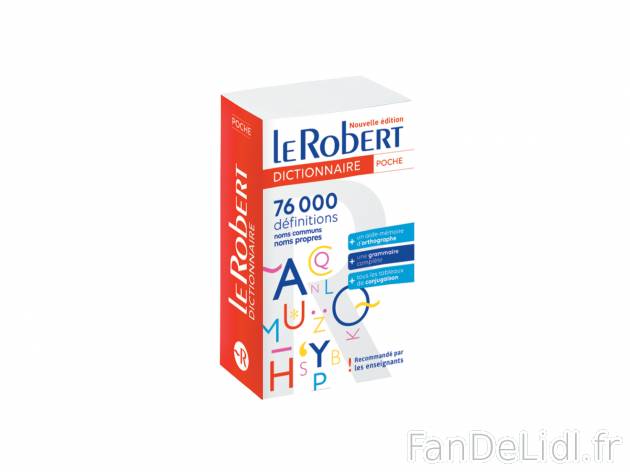 Dictionnaire Le Robert Poche 2022 , le prix 7.99 &#8364;