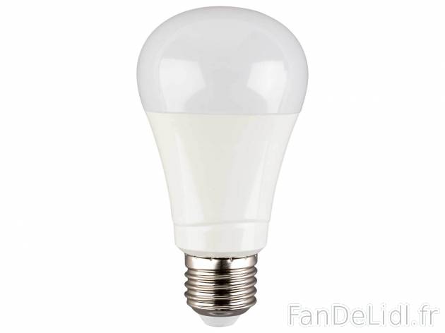 Ampoule LED connectée , le prix 7.99 &#8364; 
- E27
- 9 W
- 806 lm
- Luminosit&eacute; ...