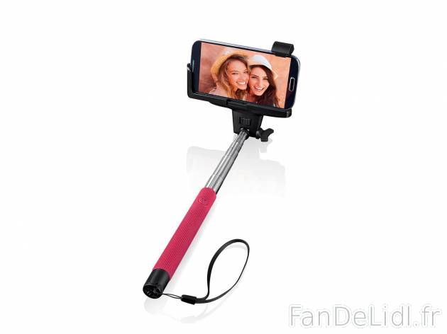 Perche à selfie avec déclencheur Bluetooth® , prezzo 6.99 € per L&apos;unité ...